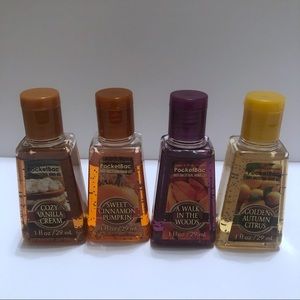 Set of 4 fall pocketbacs - BBW - classic packaging